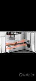 Top cucina in quarzo