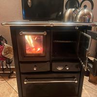 Stufa a legna cuore di ghisa