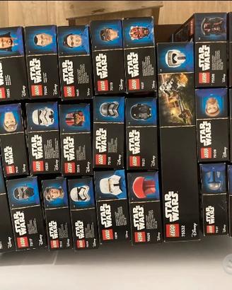 Collezione completa Lego Star Wars buildable Nuova