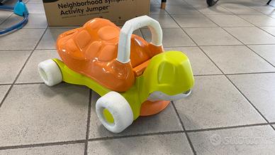 Chicco Walk & Ride Turtle Eco+, Girello e Cavalca