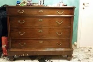Cassettiera in legno anni 50