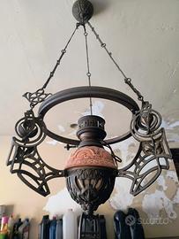  lampadario in ottone mm