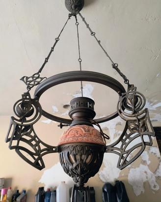  lampadario in ottone mm