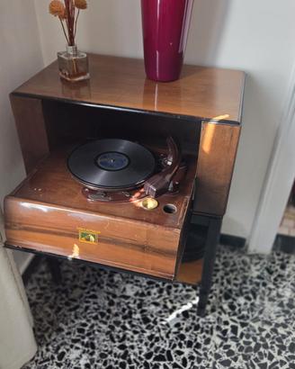 Giradischi anni '40 "La voce del Padrone"