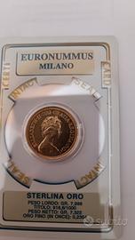 Sterlina d’oro britannica del 1974