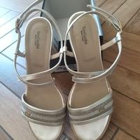 Sandali donna Nero Giardini  Oxigen platino