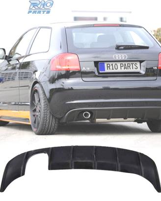 DIFFUSORE AUDI A3 8P 08-13 LOOK RS3