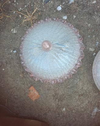 3 lampadari, applica. 2. Piccole e Uno grande