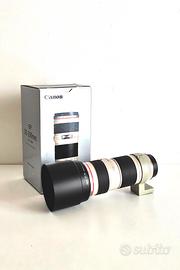 Ottica Canon EF 70-200 F/4 L USM (PERFETTA)