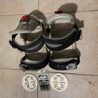 Attacchi snowboard alluminio