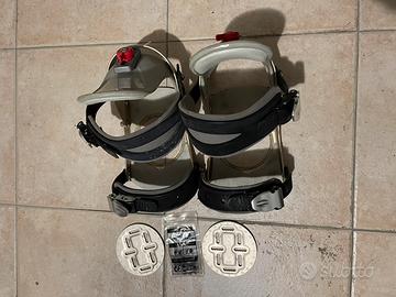 Attacchi snowboard alluminio