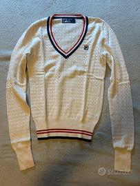 Maglioncino donna cotone Fila taglia L fit origina