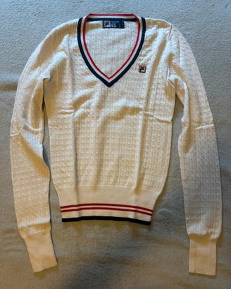 Maglioncino donna cotone Fila taglia L fit origina