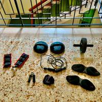 Stock attrezzi fitness