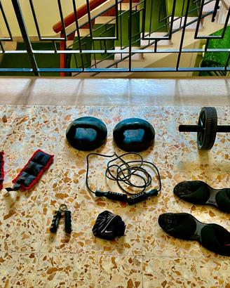 Stock attrezzi fitness