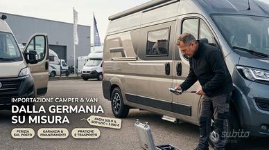 Importazione camper e van da germania su misura