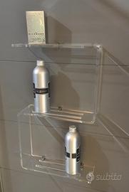 Mensola plexiglas doccia  portaoggetti griglia