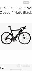 Olmo E.BRO 2.0  Nero  Shimano 105 Di2 2x12 - TG 58