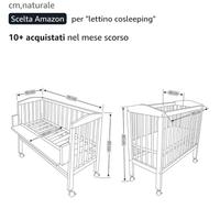 Lettino cosleeping