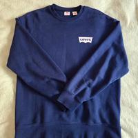 Felpa Levi's Relaxed Fit Blu - Taglia S (Oversize)