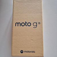 Cellulare Motorola nuovo G15 8+128GB