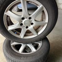 Pneumatici+cerchi in lega opel