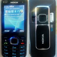 Telefono cellulare Nokia 6220 nero classic vintage