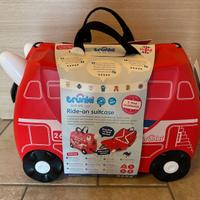 Valigia bambino Cavalcabile Trunki Bus nuova