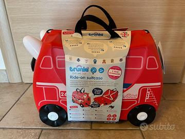 Valigia bambino Cavalcabile Trunki Bus nuova