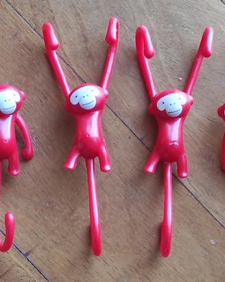 Ganci da cucina "Monkey Business" senza scatola