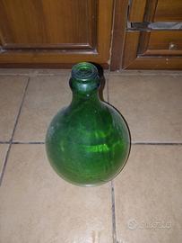 Antica Damigiana in Vetro Pesante – 5 Litri