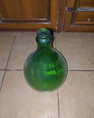 Antica Damigiana in Vetro Pesante – 5 Litri