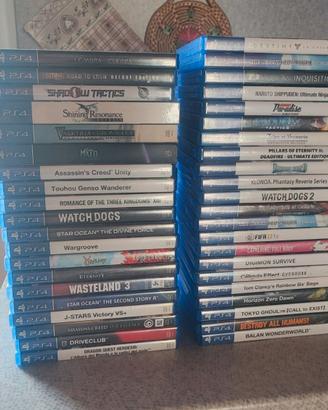 LOTTO GIOCHI PS4 ITA COME NUOVI PREZZI DESCRIZIONE