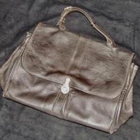 Borsa vintage anni '70 in pelle
