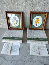 coppia di quadretti vintage 