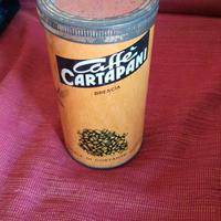 Scatola in latta caffe Cartapani