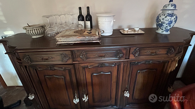 Credenza il legno massello