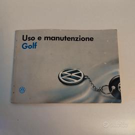 Manuale uso e manutenzione originale GOLF 3 GTI