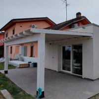 pergolato bianco