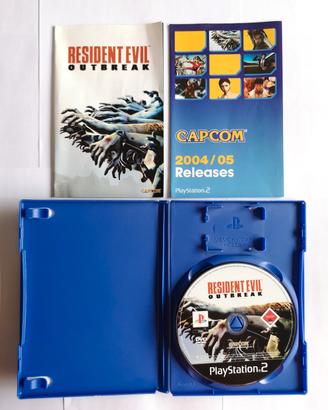 resident evil outbreak 🇮🇹 playstation 2 ps2 