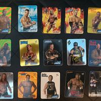 Lotto 15 carte WWE RAW/SmackDown anni 2000