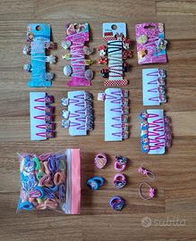 Accessori capelli bambina mollette elastici Disney