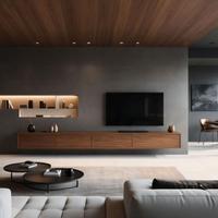 Parete attrezzata mobile TV design su misura