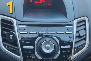 autoradio ford  fiesta 2012