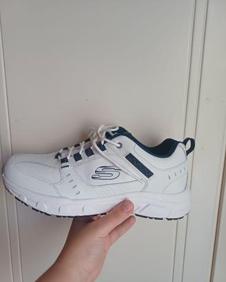 Skechers OAK CANYON white/navy 
