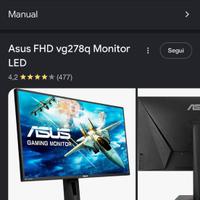 Monitor gaming come nuovo