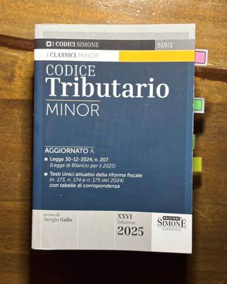 Codice di diritto tributario- Simone