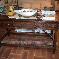 tavolo legno noce quercia