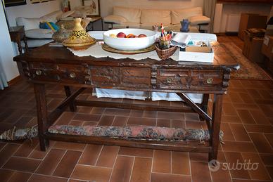 tavolo legno noce quercia