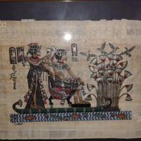 Papiri egiziani con cornice